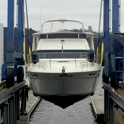 Launch and Haul-Out at Sunnyside Marina